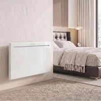 HOMCOM Calefactor Eléctrico Inteligente de Pared o Independiente 1500 W Temporizador Semanal Wifi Ventana Abierta y Antihielo(m-2)
