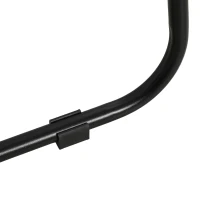 HOMCOM Miroir Pleine Longueur Ondulé 160 x 60 cm, LED 3 Couleurs, Cadre Effet Velours, Verre Trempé HD, Crème(m-15)