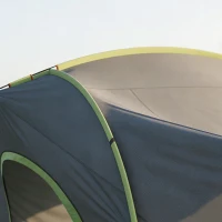 Outsunny Car Tent with 2.35m Stand-Up Height, 3000mm Waterproof Tailgate Tent with Mesh Windows for Family Camping Travelling(m-10)