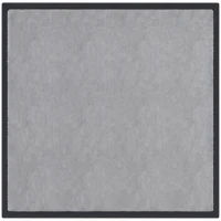 AIYAPLAY Baby Play Mat, 3CM Thick Foam Playmat Rug, Soft Flannel, Non-Slip, Water Resistant, Easy Care, 127 x 127 cm, Dark Grey(m-15)