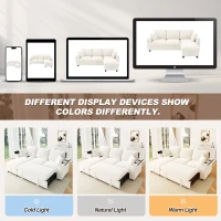 L-Shaped Sofa Bed with USB/USB-C Ports and Pull-Out Sleeper, Soft Reversible Corner Couch with Hidden Chaise Storage, 200L x 137W x 85H cm, Beige(m-5)