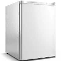HOMCOM Mini-vriezer 59,1 l, tafelmodel, omkeerbare deur, uitneembare planken, instelbare temperatuur, wit(m-1)