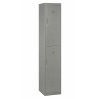Vinsetto Locker Cabinet Storage Cold Rolled Steel w/ Shelves Vertical Cupboard Grey 38 x 46 x 180 cm