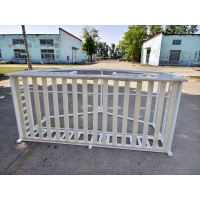 AIYAPLAY Wooden Kids House Single Bed Frame, Solid Pine Wood Toddler Bed with Dual Guardrails for Children, Boys, Girls, White(m-2)