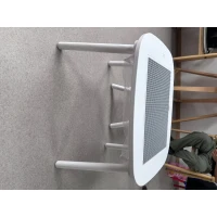 AIYAPLAY Mesa Infantil con Silla con Superficie para Bloques y Bolsa de Malla Bajo Mesa Montessori para Niños de 3-6 Años Blanco(m-10)