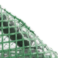 Outsunny 300 x 200cm Walk-In Polytunnel Greenhouse - Green(m-12)