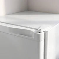 HOMCOM Mini-vriezer 59,1 l, tafelmodel, omkeerbare deur, uitneembare planken, instelbare temperatuur, wit(m-13)