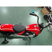 AIYAPLAY Moto Électrique Enfant 12V BMW R18, Batterie Lithium, 3-8 Ans, Rouges(m-3)