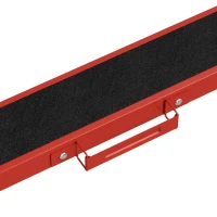 DURHAND set van 2 werkbokken, inklapbare klusstandaards, metaal, tot 250 kg, rood(m-10)