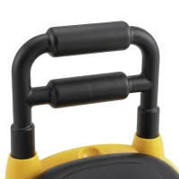 AIYAPLAY Ride On Tractor Digger, Toddler Excavator Toy Car with Adjustable Bucket, Horn, Under Seat Storage for Ages 1-3 Y Yellow(m-10)