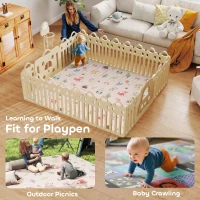 AIYAPLAY Foldable Baby Play Mat Double-Sided, Reversible Foam Soft Crawling Mat for Toddlers, for Bedroom, Nursery and Playroom(m-8)