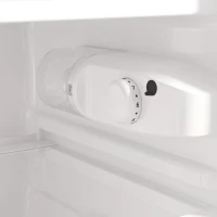 HOMCOM 2-deurs mini-koelkast met vriesvak, instelbare thermostaat, kleine drankkoelkast 90L, wit(m-10)