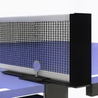 SPORTNOW Inklapbare tafeltennistafel standaard inclusief tafeltennisnet, 3 ballen, 12 mm tafelblad(m-12)