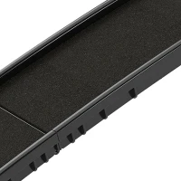 PawHut Rampe pliable pour chiens, escalier pour chien en PP avec pente douce et surface antidérapante, 155x38,5x15,5cm, noir(m-14)