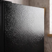 HOMCOM Mini Réfrigérateur Congélateur 90 L, Petit Frigo Compact Silencieux, 2 Portes Réversibles, Thermostat Réglable, Noir(m-15)