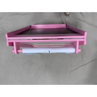 AIYAPLAY Art Easel for Kids, 3-in-1 Kids Easel with Chalkboard, Whiteboard, Paper Roll, Storage, Under-Board Shelf for 3-8, Pink(m-15)