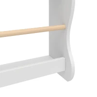 AIYAPLAY Librería Infantil de Pared de 3 Niveles Estantería para Libros para Dormitorio Guardería de 3 a 8 Años Blanco(m-11)