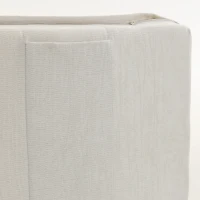 HOMCOM Cabecero de Cama 160 cm con Altura Ajustable de Chenilla Diseño de Rombos y Estructura Metálica Blanco(m-11)