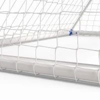 SPORTNOW Football Goal, 183 x 96 x 130 cm Portable Practice Football Net with Target Cloth and PVC ball, Tetoron Training Goal(m-13)