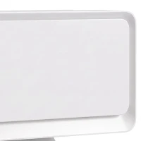 HOMCOM Wandverwarming 2000W met afstandsbediening, 3 standen, led-display, 12u timer(m-11)