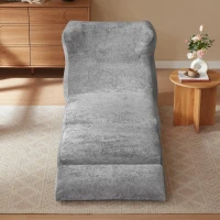 Knochenloser Sofa-Kombinationssitz, umwandelbar von einem einzelnen Sessel in einen Sessel, geeignet für Wohnzimmer und Schlafzimmer, 90L x 118B x 86H cm, Grau(m-7)