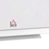 HOMCOM Wandverwarming 2000W met afstandsbediening, 3 standen, led-display, 12u timer(m-12)