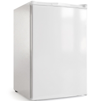 HOMCOM Mini-congelator 85 L, congelator vertical compact cu balamale reversibile și temperatură reglabilă, Alb