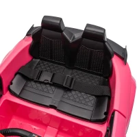 AIYAPLAY 12V Audi TT RS Licensed Electric Car, Electric Ride On Toy with Remote Control, Dual Motors, 4-Wheel Suspension, Pink(m-13)