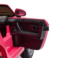 AIYAPLAY 12V Audi TT RS Licensed Electric Car, Electric Ride On Toy with Remote Control, Dual Motors, 4-Wheel Suspension, Pink(m-12)