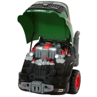 AIYAPLAY Kids Truck Engine Toy, Toy Steering Wheel with Spray, Lights and Sounds, Educational Gifts for 3-6 Years, Green(m-1)