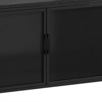 PawHut Cage Hamster 2-en-1 avec Armoire de Rangement pour Rongeur Hamster Syrien et Souris Acier et Acrylique Noir(m-13)