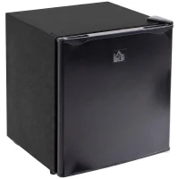 HOMCOM Mini-Gefrierschrank 35 L Gefrierbox elektrisch freistehend 45 W Mini Gefriertruhe Minikühlschrank 41dB -14 bis -24℃ 5-stufige Temperaturregelung 47 x 44,2 x 48,8 cm Schwarz(m-1)