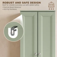 HOMCOM Narrow Bathroom Cabinet, Slim Storage Cabinet with 2 Doors & 4 Tiers, Freestanding Narrow Cupboard(m-7)
