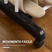 HOMCOM Stendibiancheria Pieghevole a 4 Livelli con Ali Girevoli e 4 Ruote, in Acciaio e PP, 73x64x177 cm, Nero(m-5)
