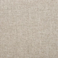 HOMCOM Conjunto de 2 cadeiras de sala de jantar assento acolchoado em tecido com aspecto de linho pés em aço estável design moderno creme(m-7)