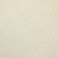 HOMCOM Canapé 3 Places avec Pouf Réversible, Canapé d'Angle Modulable en Chenille 254 cm Moderne, Assise Large, Crème(m-12)
