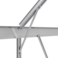 Outsunny 6 x 6ft Walk-In Greenhouse, Polycarbonate Greenhouse with Sliding Door, Window, Aluminium Frame, Foundation, Silver(m-13)