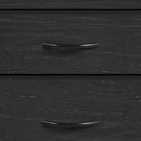 HOMCOM Chest of Drawers, Dresser with 10 Fabric Drawers, Tall Storage Unit with 4 Pockets and 2 Hooks Steel Frame, Black(m-10)