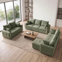 HOMCOM 2 Seater Sofa with Lift-Up Storage, 168 cm Comfy Velvet Small Couch with Wide Deep Seat, Plush Backrest, Thick Padding, 2 Pillows, Loveseat for Living Room, Home Office, Dark Green(m-8)
