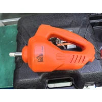 HOMCOM Kit Martinetto Elettrico Auto 5T con Chiave a Impulsi, Idraulico 143-450 mm, Arancione(m-10)