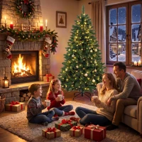 HOMCOM Árbol de Navidad 180 cm con 250 Luces LED 11 Modos Mando a Distancia 800 Puntas Base de Acero Plegable Verde(m-9)