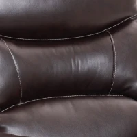 HOMCOM Riser Recliner Chair with Massage and Heat, Electric Lift Recliner Armchair for Elderly with Spring Cushion, Brown(m-12)