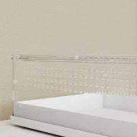 PawHut Acrylic Reptile Terrarium with Top Sliding Door, Vents, for Leopard Gecko, Hognose Snake, Tarantula(m-9)