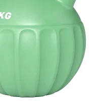 SPORTNOW Kettlebell for Strength Training Kettle Bell with Non-Slip Handle 6 kg Green(m-13)