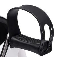 HOMCOM® mini bike fietstrainer fitnessapparaat hometrainer fitnessbike indoor sport bicycle exercise fitness LED-scherm (grijs / mini bike)(m-11)
