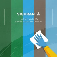 HOMCOM Set Construcții Moi pentru Copii 1-3 Ani, 6 Piese, din PU și EPE, Multicolor(m-5)