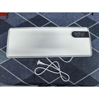 HOMCOM Calefactor Eléctrico Cerámico de Pared 2000W con WiFi App 3 Modos Pantalla LED Temporizador Mando a Distancia Blanco(m-10)