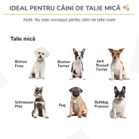 PawHut Barieră Pliabilă pentru Câini din Lemn, 3 Secțiuni, 154,5x29,5x61 cm, Negru(m-4)