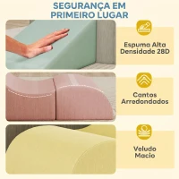 AIYAPLAY Set 7 Construcții Moi pentru Copii 3-6 ani(m-5)