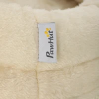 PawHut Krabton voor katten 75 cm hoog, Ø35 cm, 4-laags met 3 kattenholen, afneembaar wasbaar pluche bed en sisal kraboppervlak(m-13)